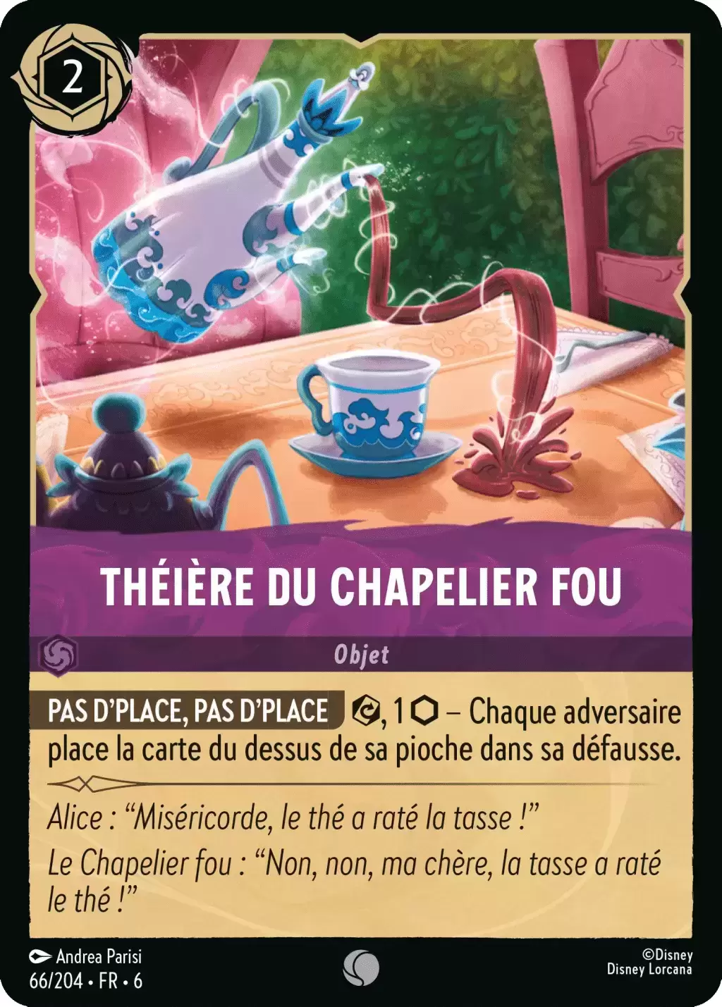 La Mer Azurite - Chapitre 6 - Théière du Chapelier fou