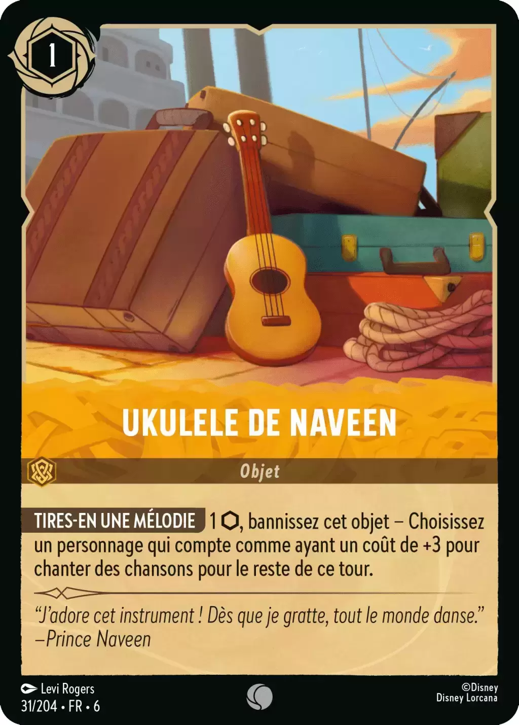 La Mer Azurite - Chapitre 6 - Ukulele de Naveen