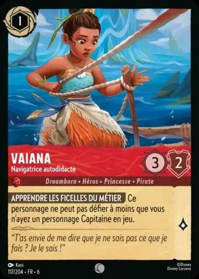 La Mer Azurite - Chapitre 6 - Vaiana, Navigatrice autodidacte