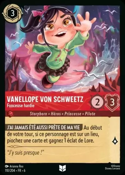 La Mer Azurite - Chapitre 6 - Vanellope Von Schweetz, Fonceuse hardie