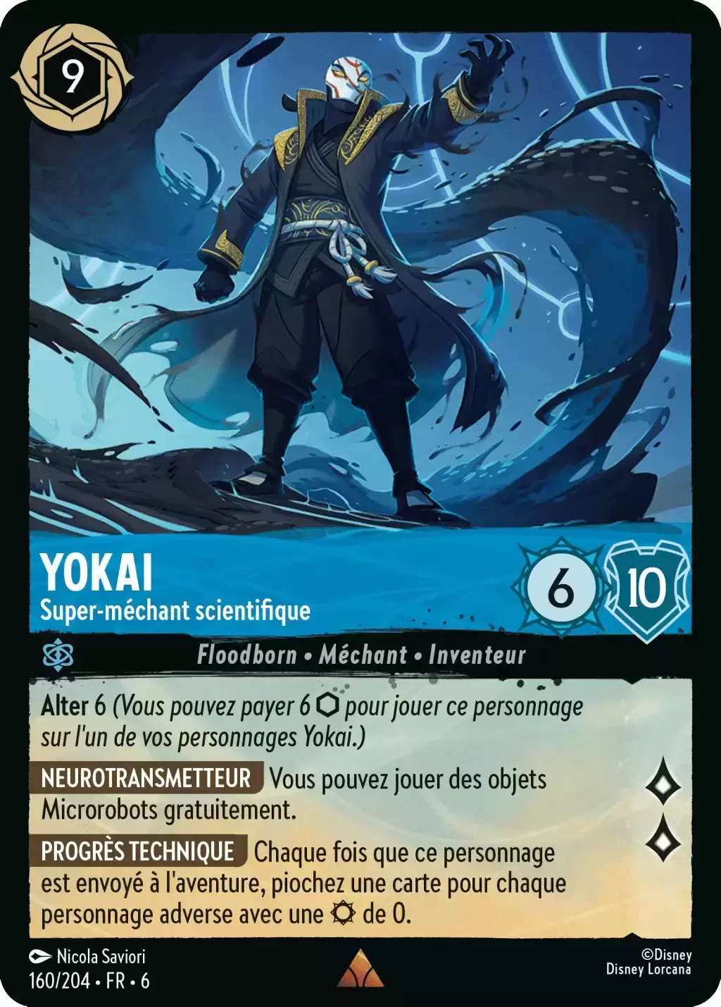La Mer Azurite - Chapitre 6 - Yokai, Super-méchant scientifique