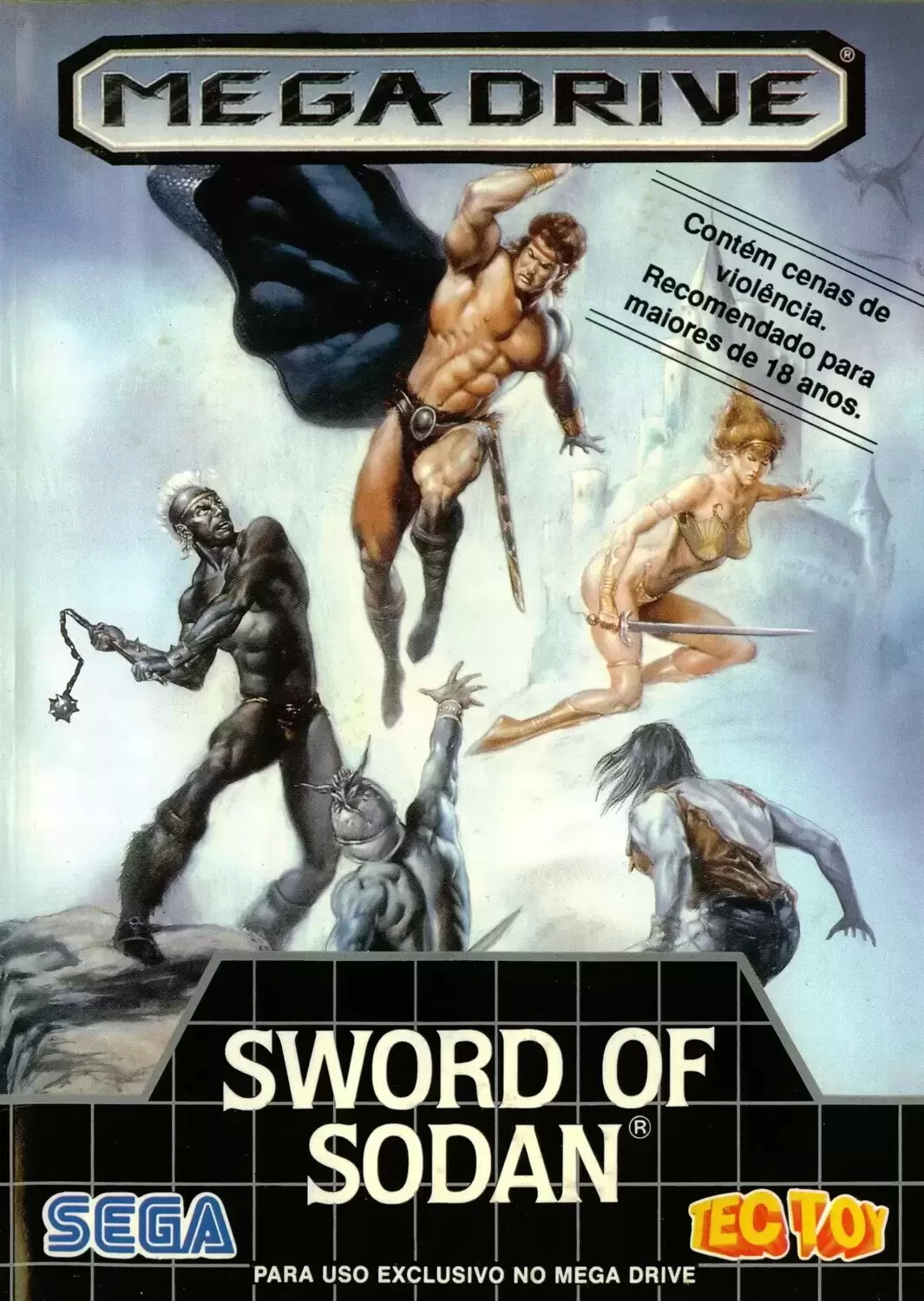 BRA - Jeux Mega Drive Brésiliens - Sword of Sodan