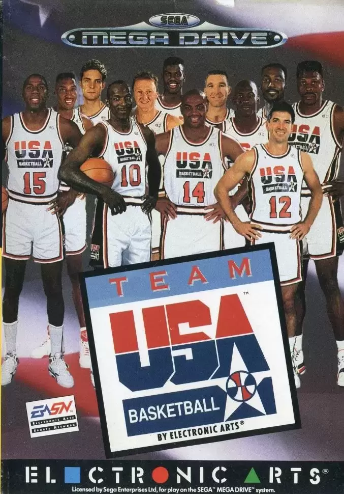 EUR - European Mega Drive Games - Team USA Basketball