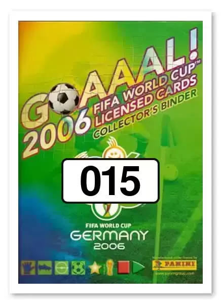 Panini Goaaal ! World Cup Germany 2006 - Gabriel Heinze