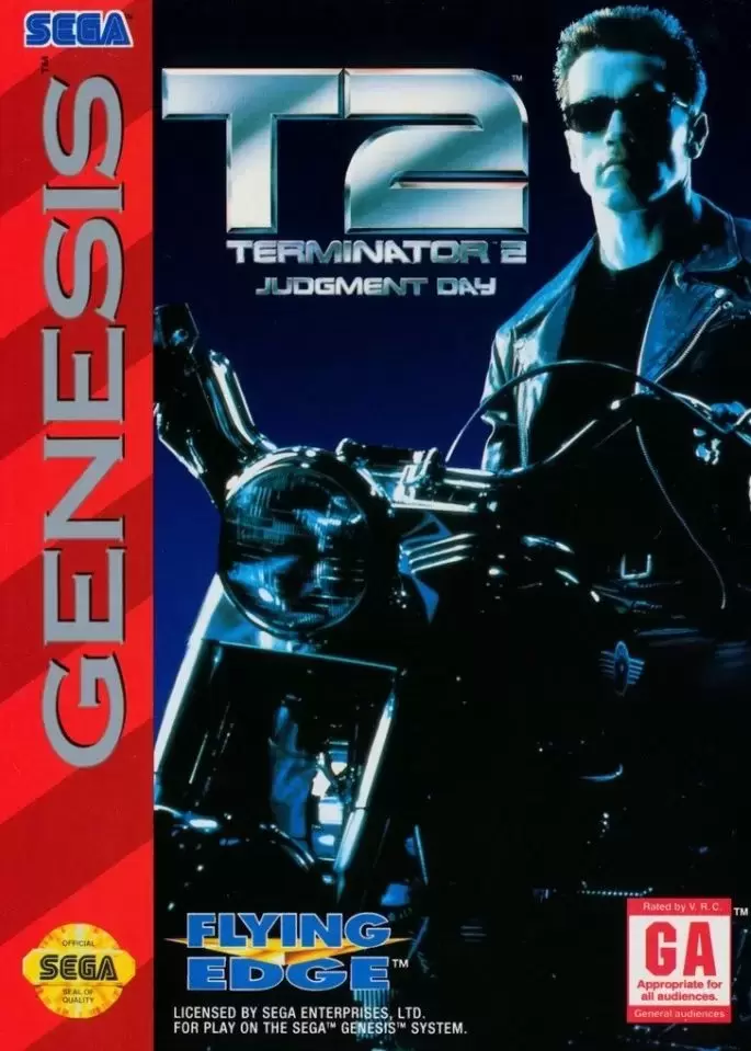 US - Jeux SEGA Genesis - Terminator 2: Judgment Day