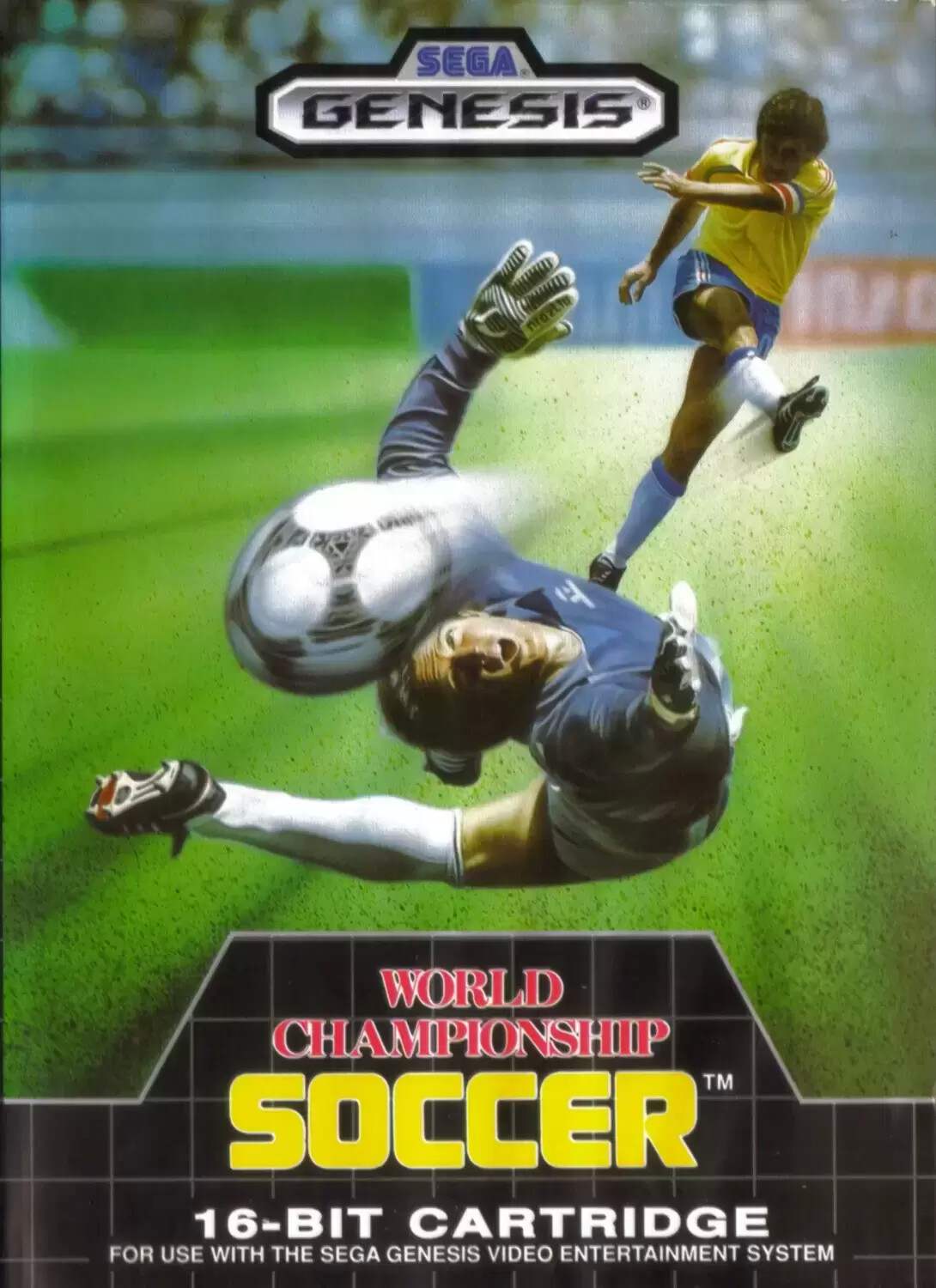 US - Sega Genesis Games - World Cup Soccer