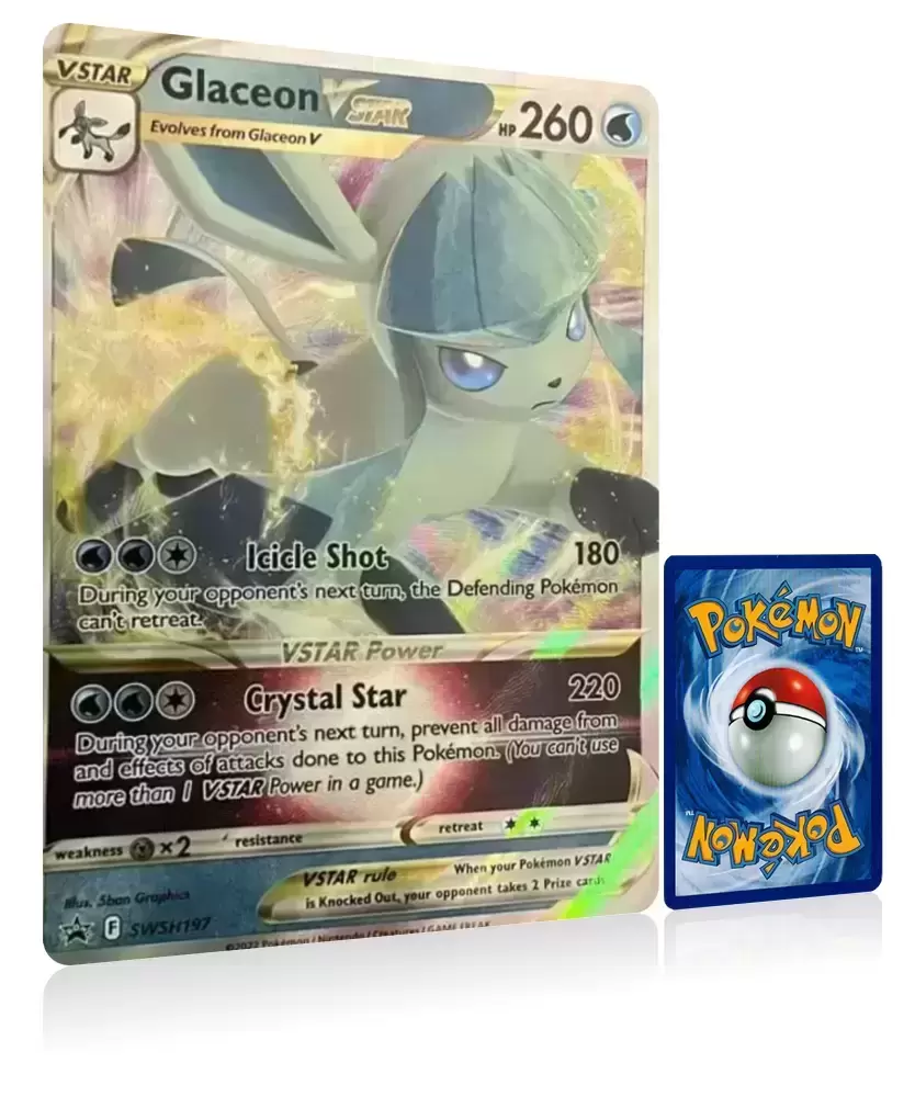 JUMBO Cards XXL - Glaceon VStar - Jumbo