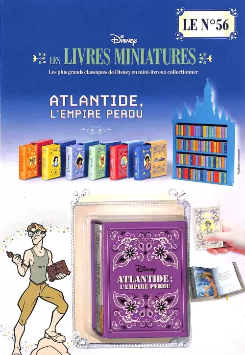 Les Livres Miniatures Disney - La Collection Hachette - Atlantide, L\'Empire Perdu