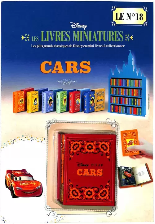 Les Livres Miniatures Disney - La Collection Hachette - Cars