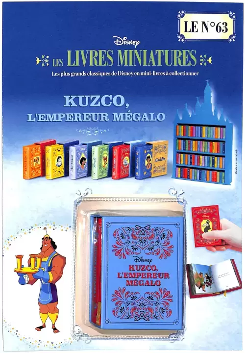 Les Livres Miniatures Disney - La Collection Hachette - Kuzco, L\'Empereur Mégalo