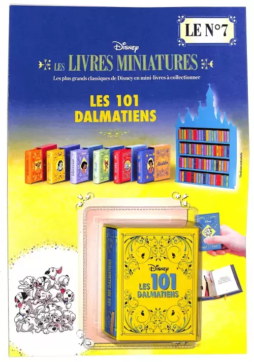 Les Livres Miniatures Disney - La Collection Hachette - Les 101 Dalmatiens