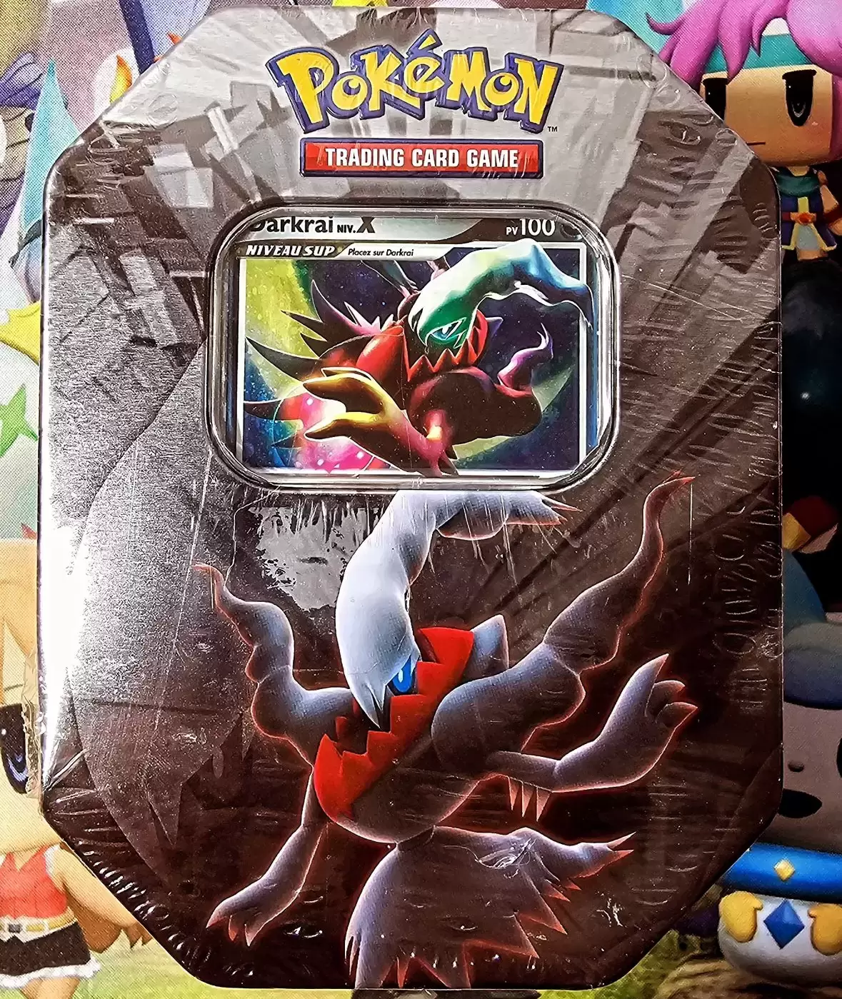 Tin Box Métal / Pokébox Pokémon - Darkrai Niv.X