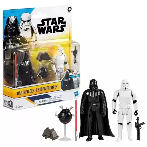 Star Wars Epic Hero Series - Darth Vader & Stormtrooper