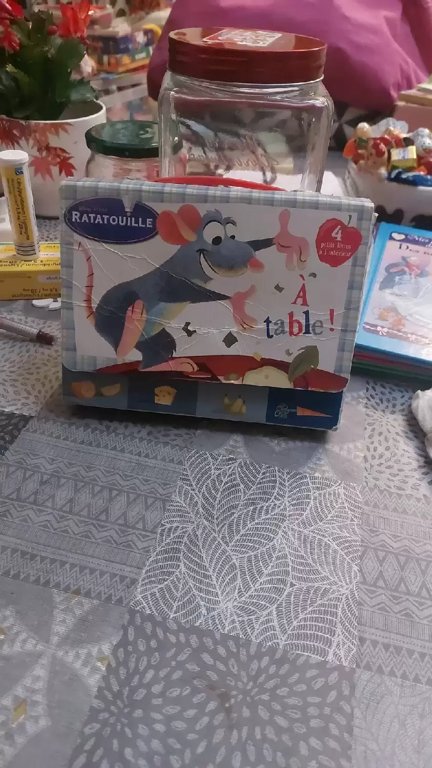 Livres Disney/Pixar - Valisette Ratatouille 4 petits livres à l\'intérieur
