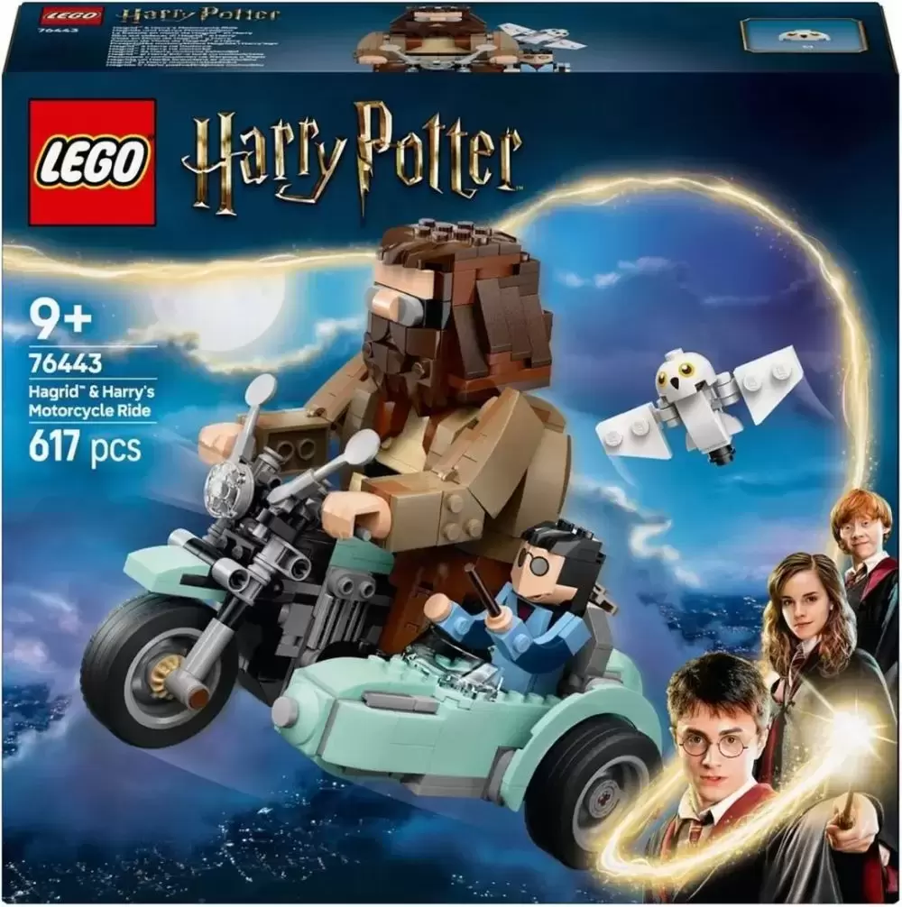 LEGO Harry Potter - Hagrid & Harry\'s Motorcycle Ride