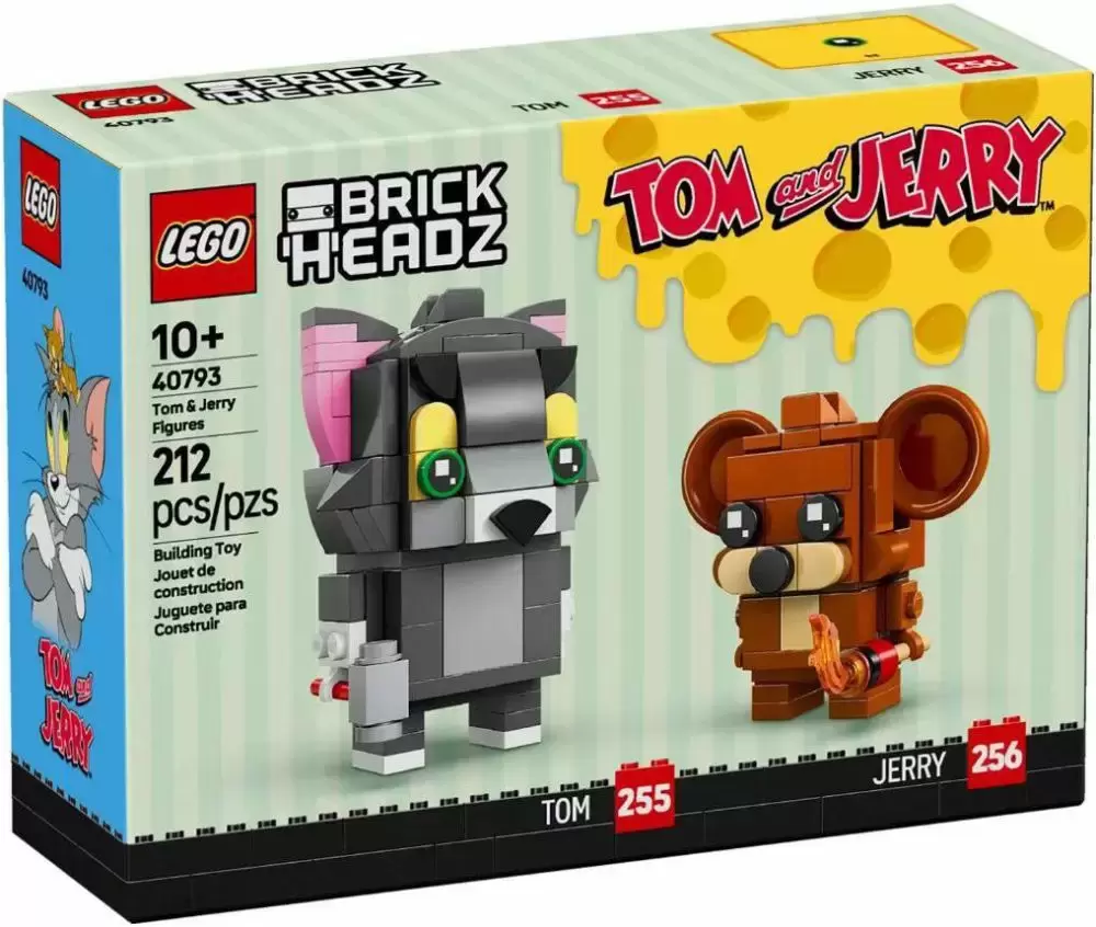 LEGO BrickHeadz - 255 & 256 - Tom & Jerry