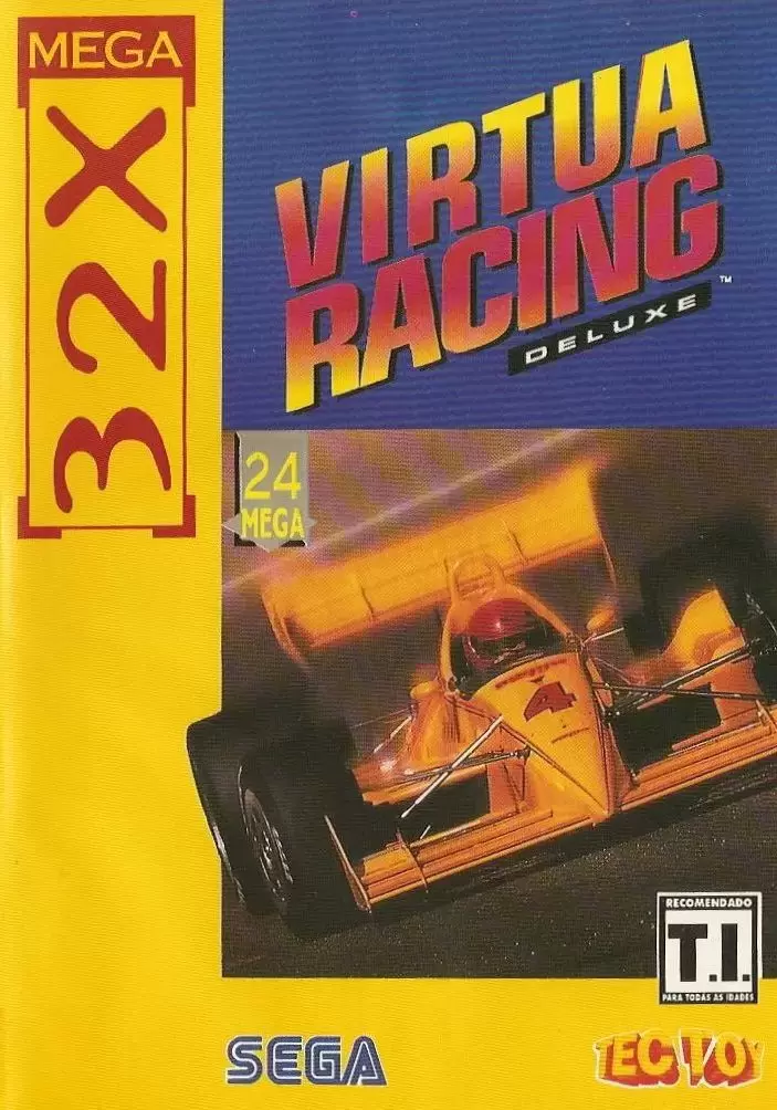 BRA - Brazilian Mega Drive 32X Games - Virtua Racing Deluxe