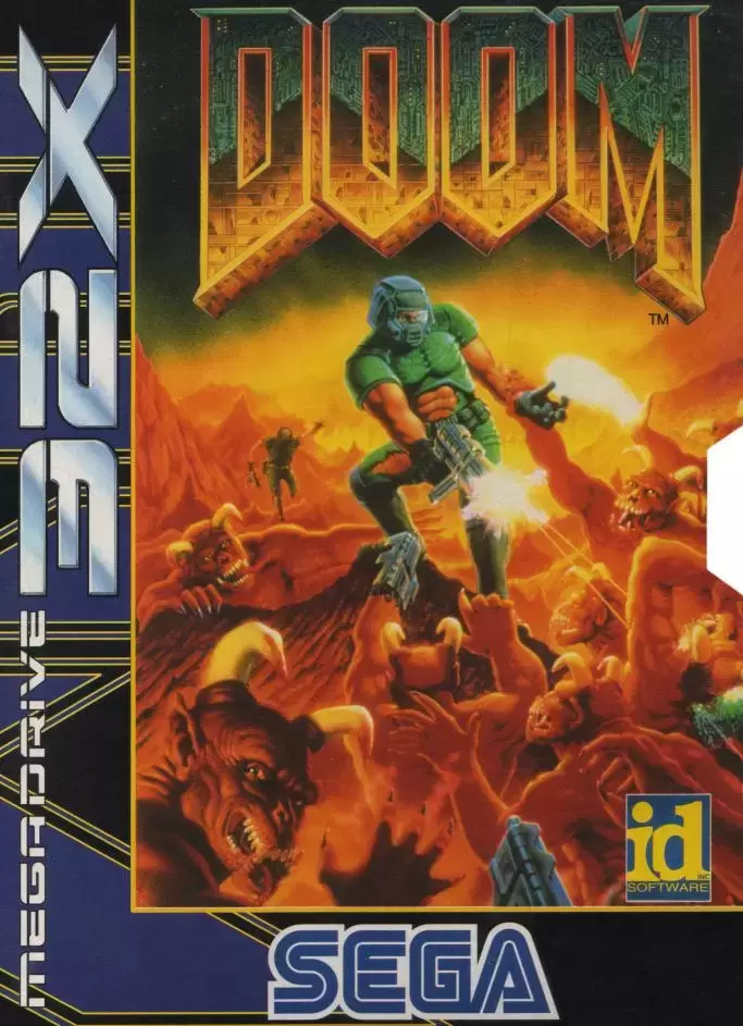 EUR - European Mega Drive 32X Games - Doom