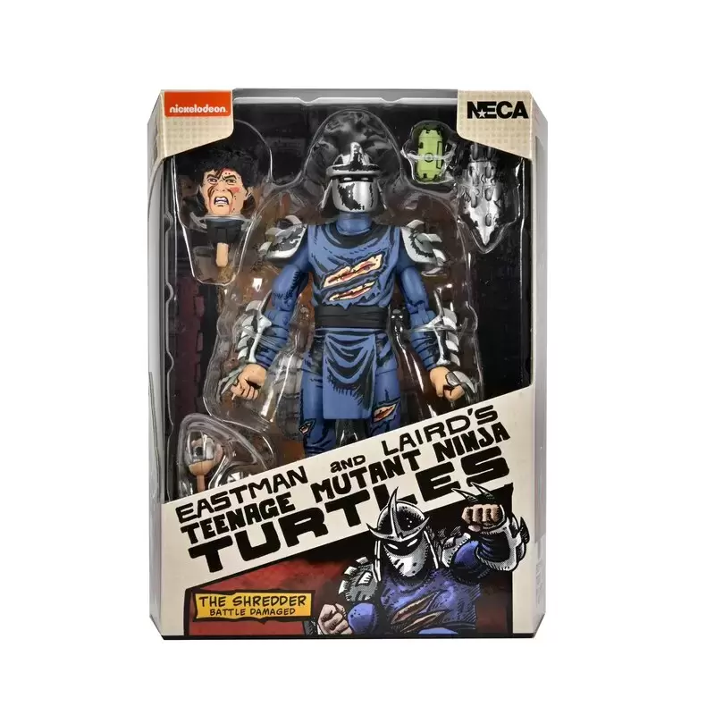 NECA - Teenage Mutant Ninja Turtles - The Shredder Battle Damaged