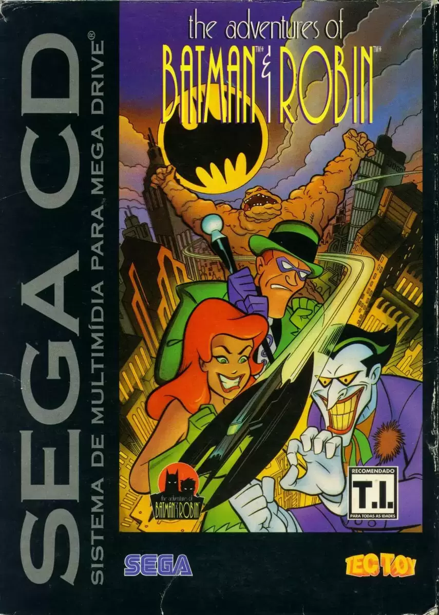BRA - SEGA CD games - The Adventures of Batman & Robin