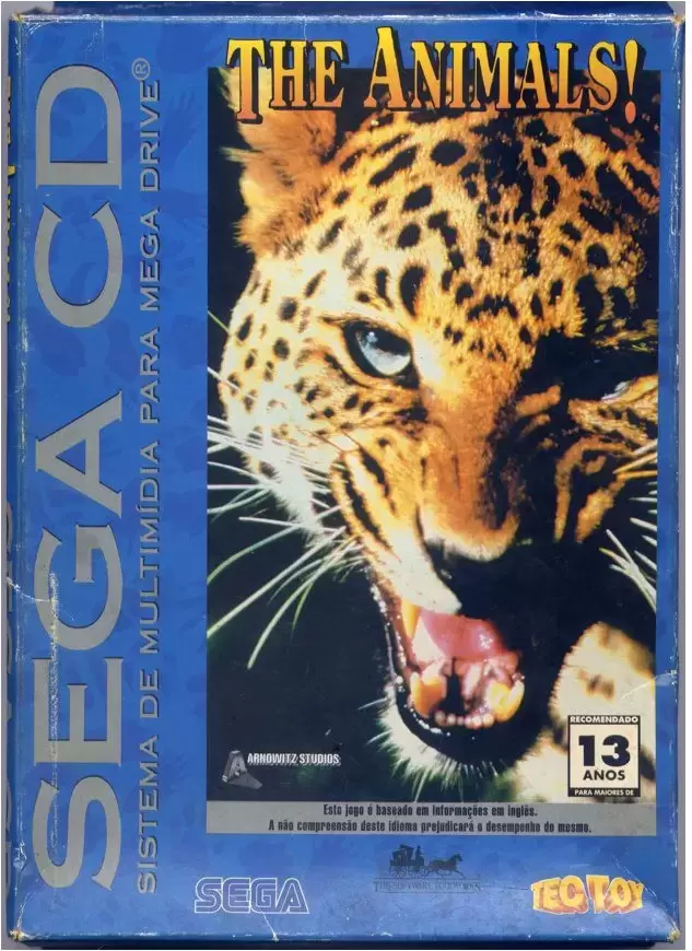 BRA - SEGA CD games - The San Diego Zoo Presents: The Animals!