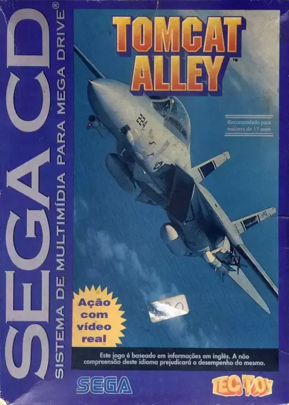 BRA - SEGA CD games - Tomcat Alley