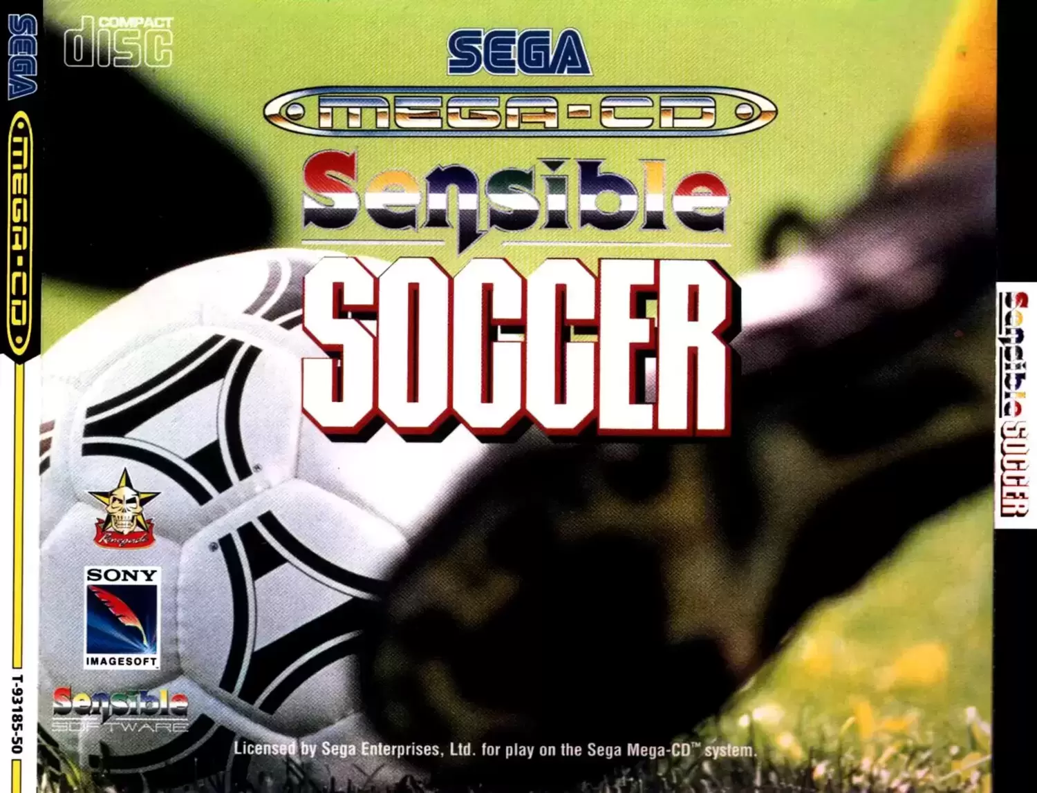 EUR - Jeux Sega Mega CD - Sensible Soccer