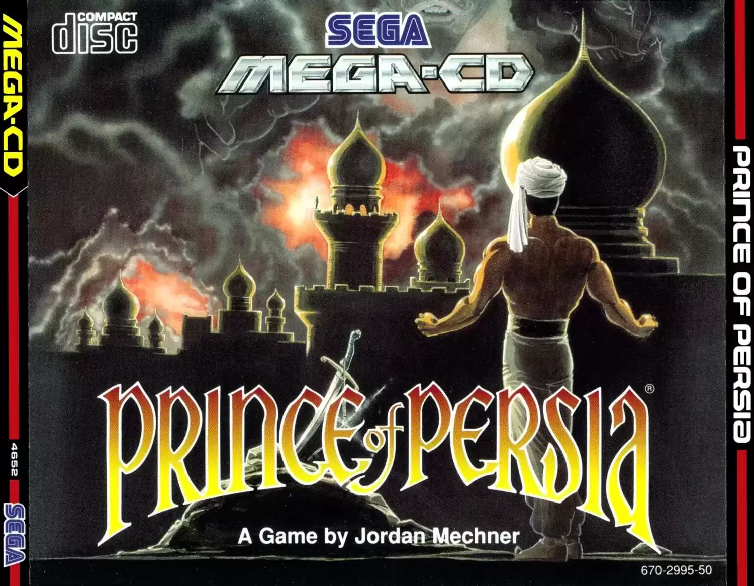 EUR - Jeux Sega Mega CD - Prince of Persia