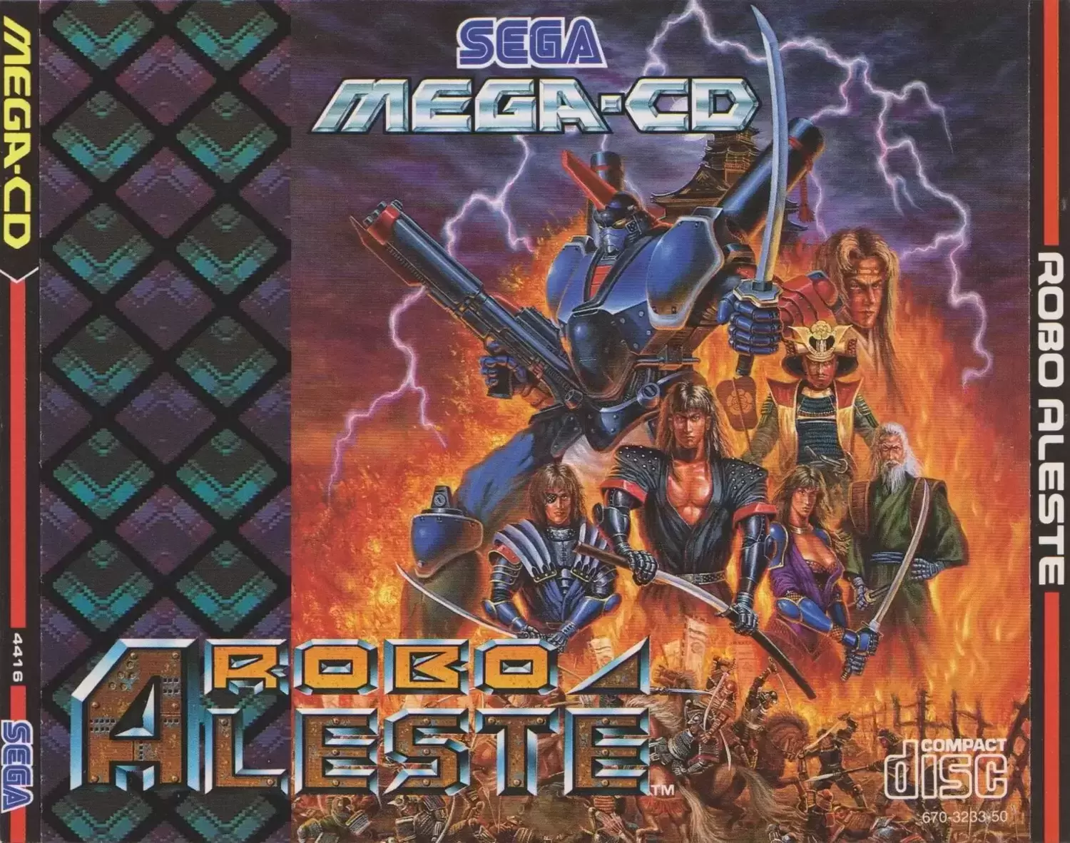 EUR - Sega Mega CD Games - Robo Aleste