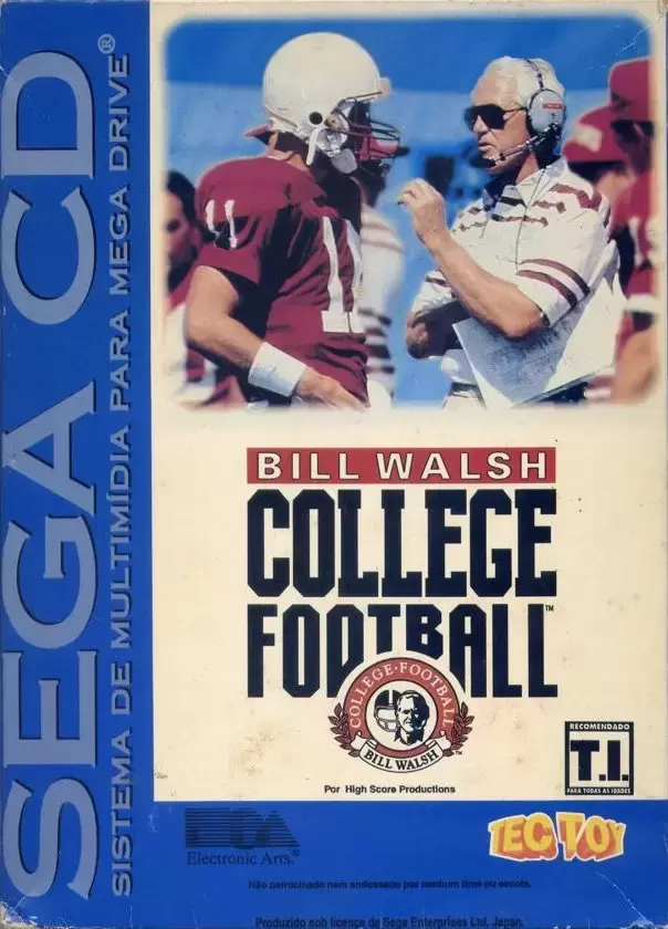 BRA - Jeux SEGA CD - Bill Walsh College Football