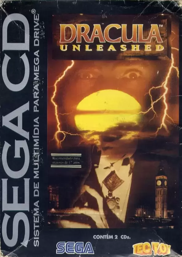 BRA - SEGA CD games - Dracula Unleashed