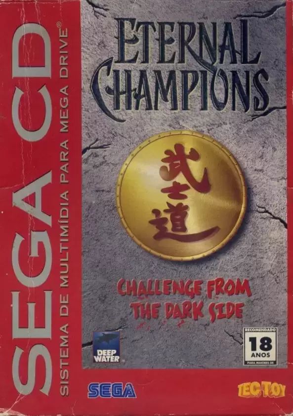 BRA - SEGA CD games - Eternal Champions: Challenge from the Dark Side