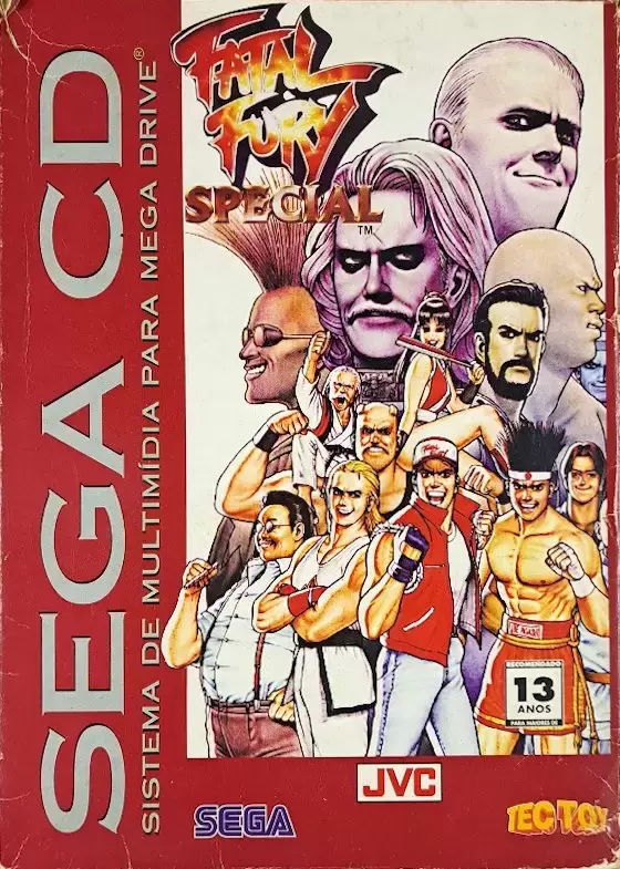 BRA - SEGA CD games - Fatal Fury Special