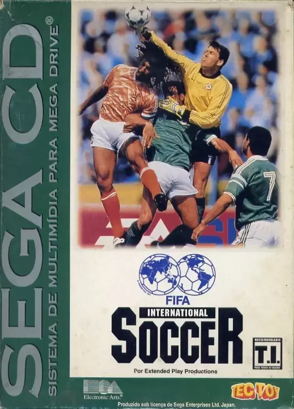BRA - SEGA CD games - FIFA International Soccer: Championship Edition
