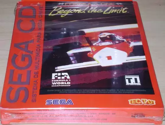 BRA - SEGA CD games - Formula One World Championship: Beyond the Limit