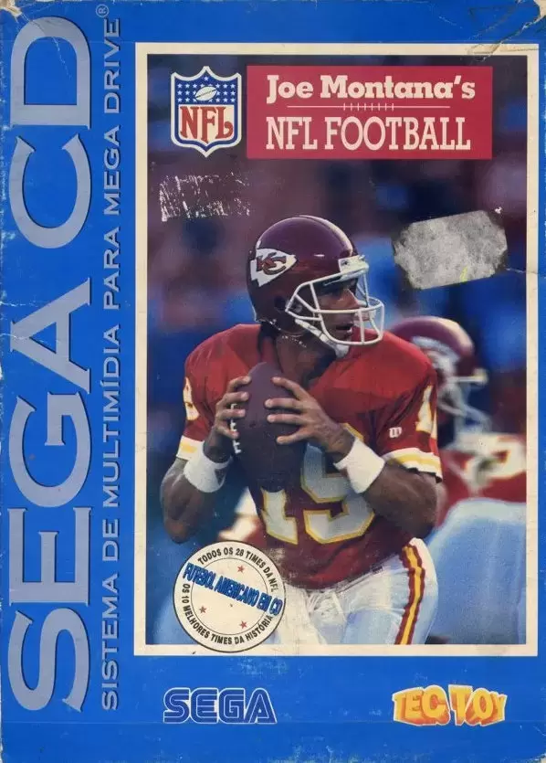 BRA - SEGA CD games - Joe Montana\'s NFL Football