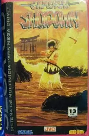 BRA - SEGA CD games - Samurai Shodown