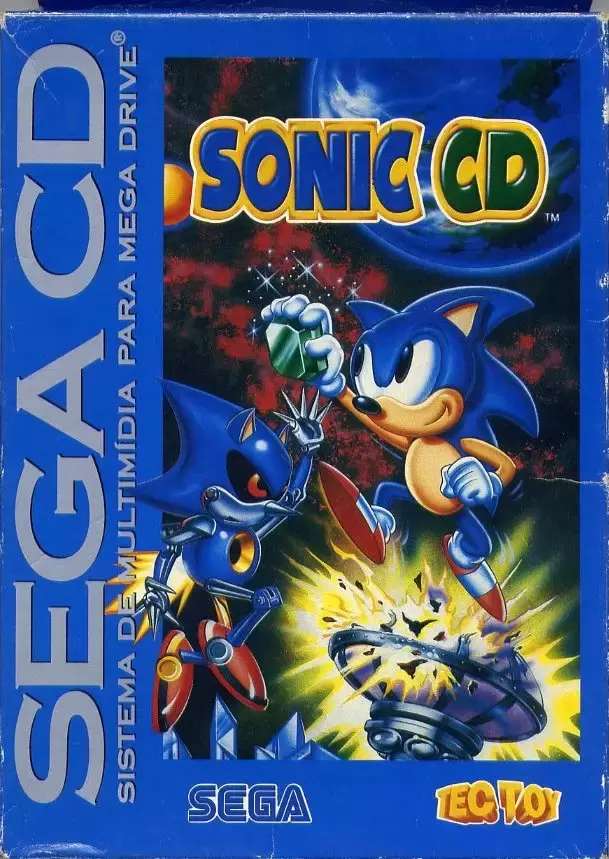 BRA - Jeux SEGA CD - Sonic CD