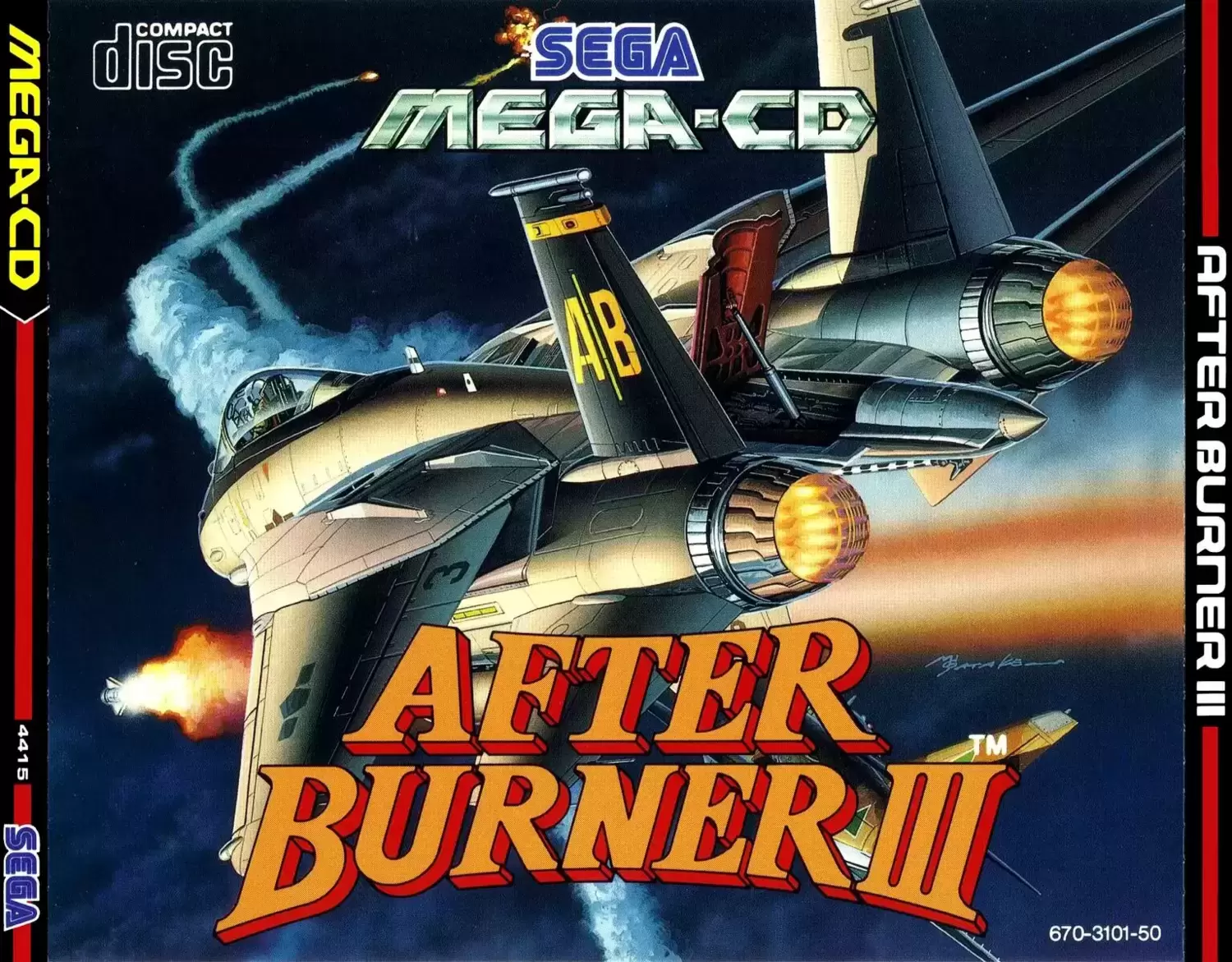 EUR - Jeux Sega Mega CD - After Burner III