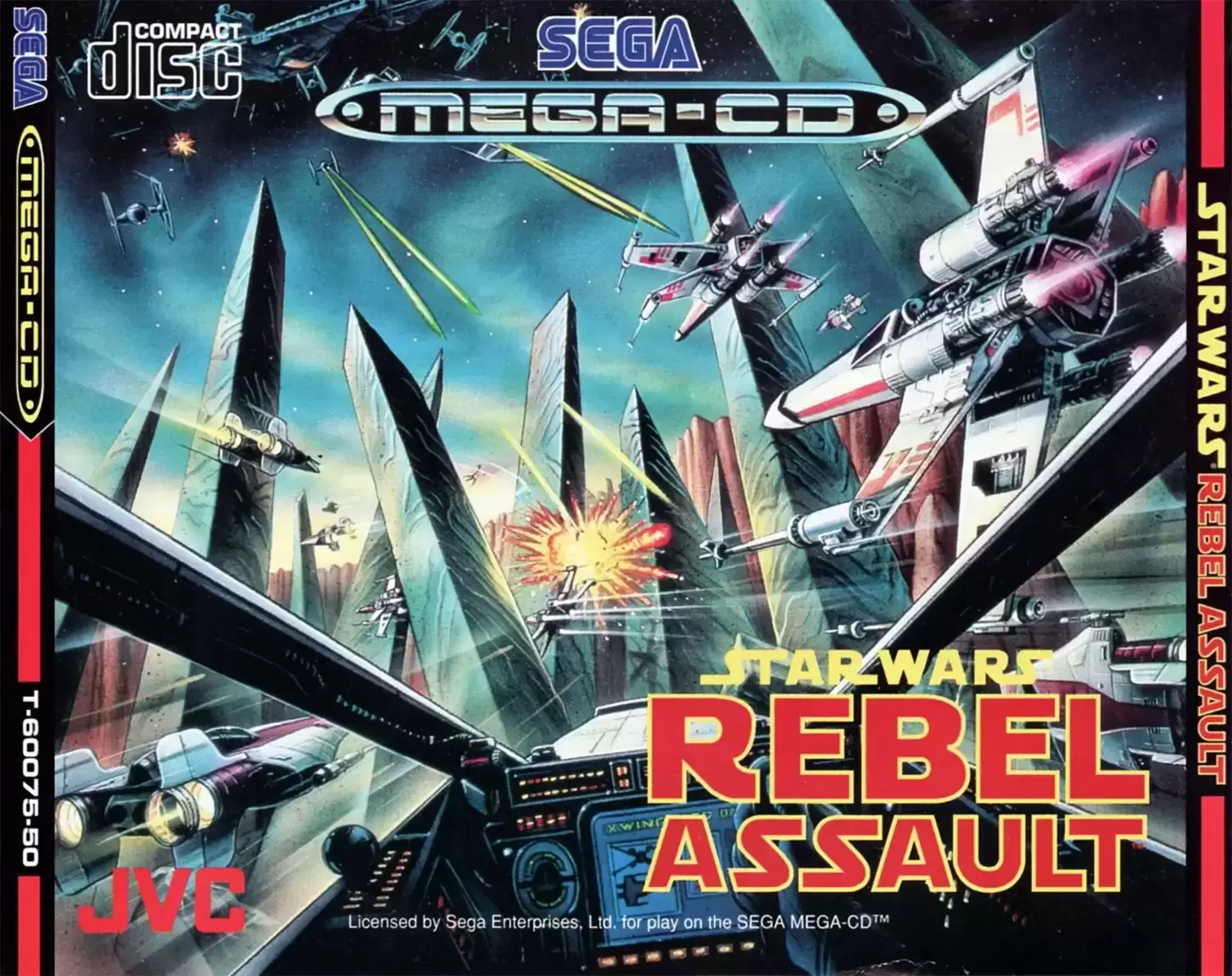 EUR - Jeux Sega Mega CD - Star Wars: Rebel Assault