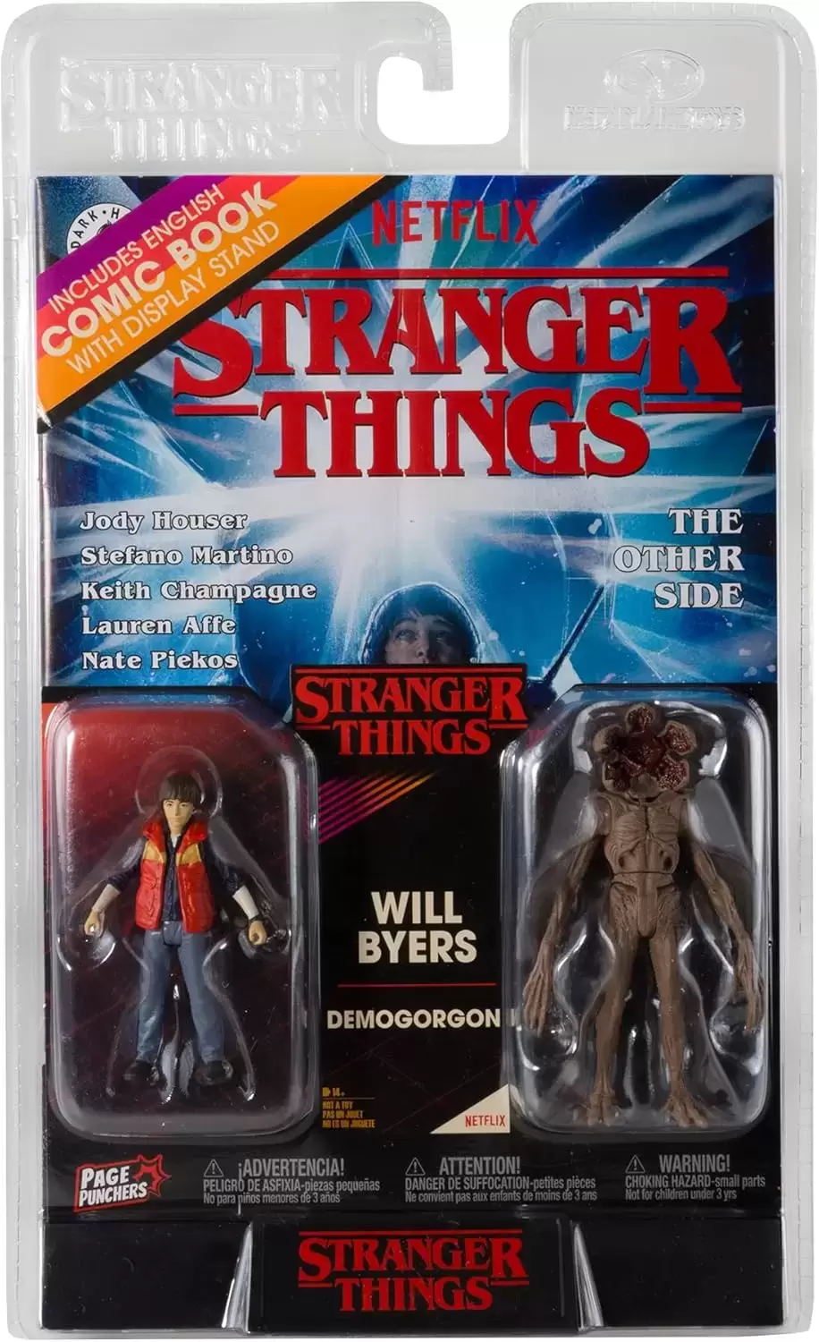 McFarlane - DC Page Punchers - Stranger Things - Will Byers And Demogorgon