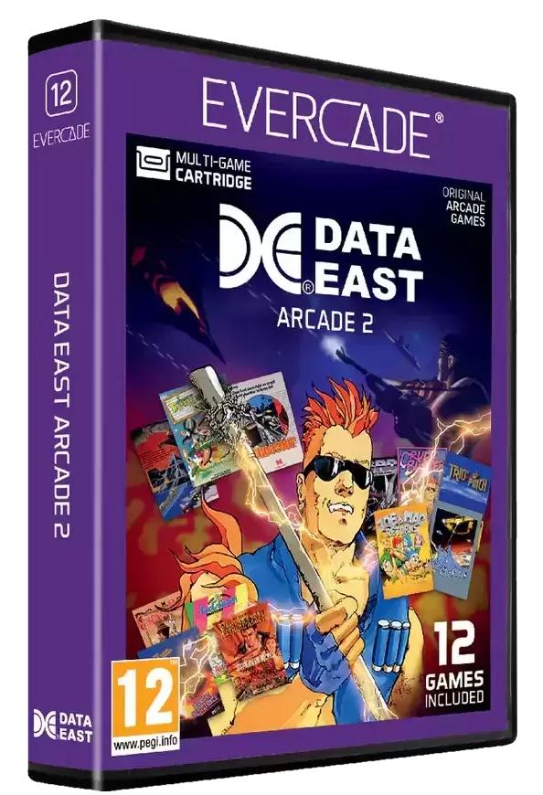 Evercade Games - Evercade Data East Arcade 2