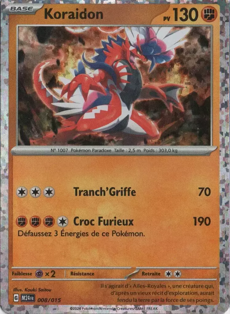 Promo 2024 M24fr - Koraidon Holographique