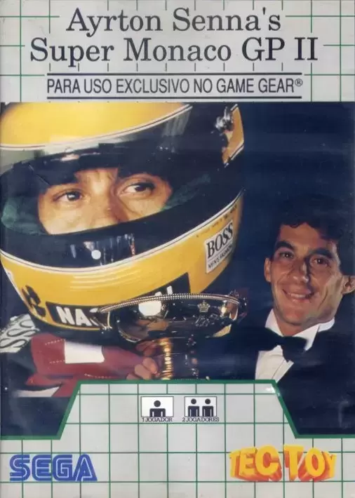 BRA - Brazilian Gamegear Games - Ayrton Senna\'s Super Monaco GP II