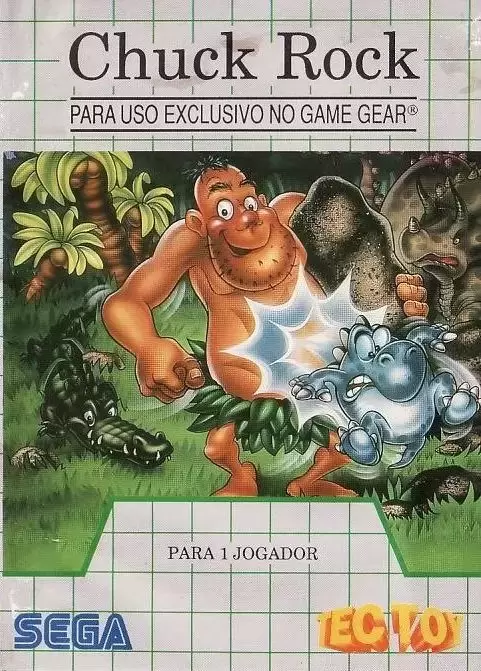 BRA - Jeux Gamegear Brésiliens - Chuck Rock