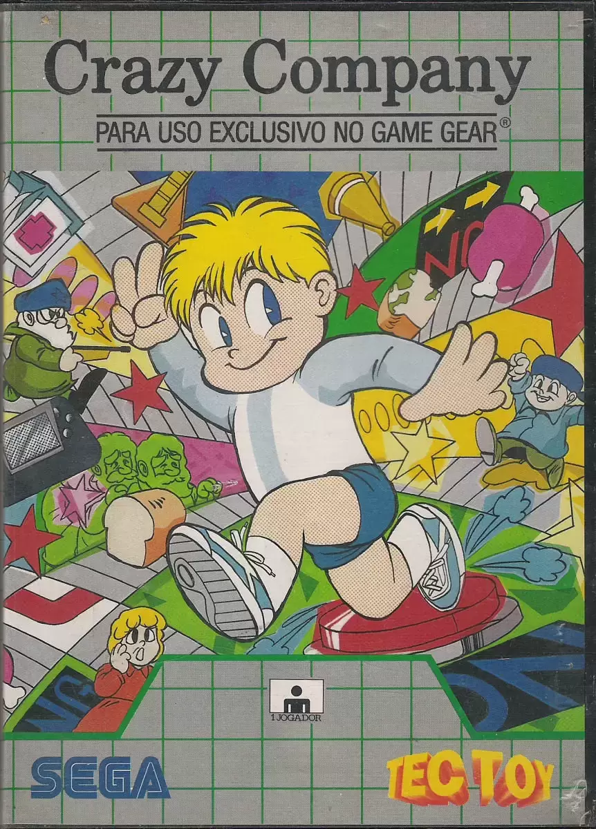 BRA - Jeux Gamegear Brésiliens - Crazy Company