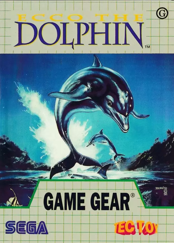 BRA - Brazilian Gamegear Games - Ecco the Dolphin