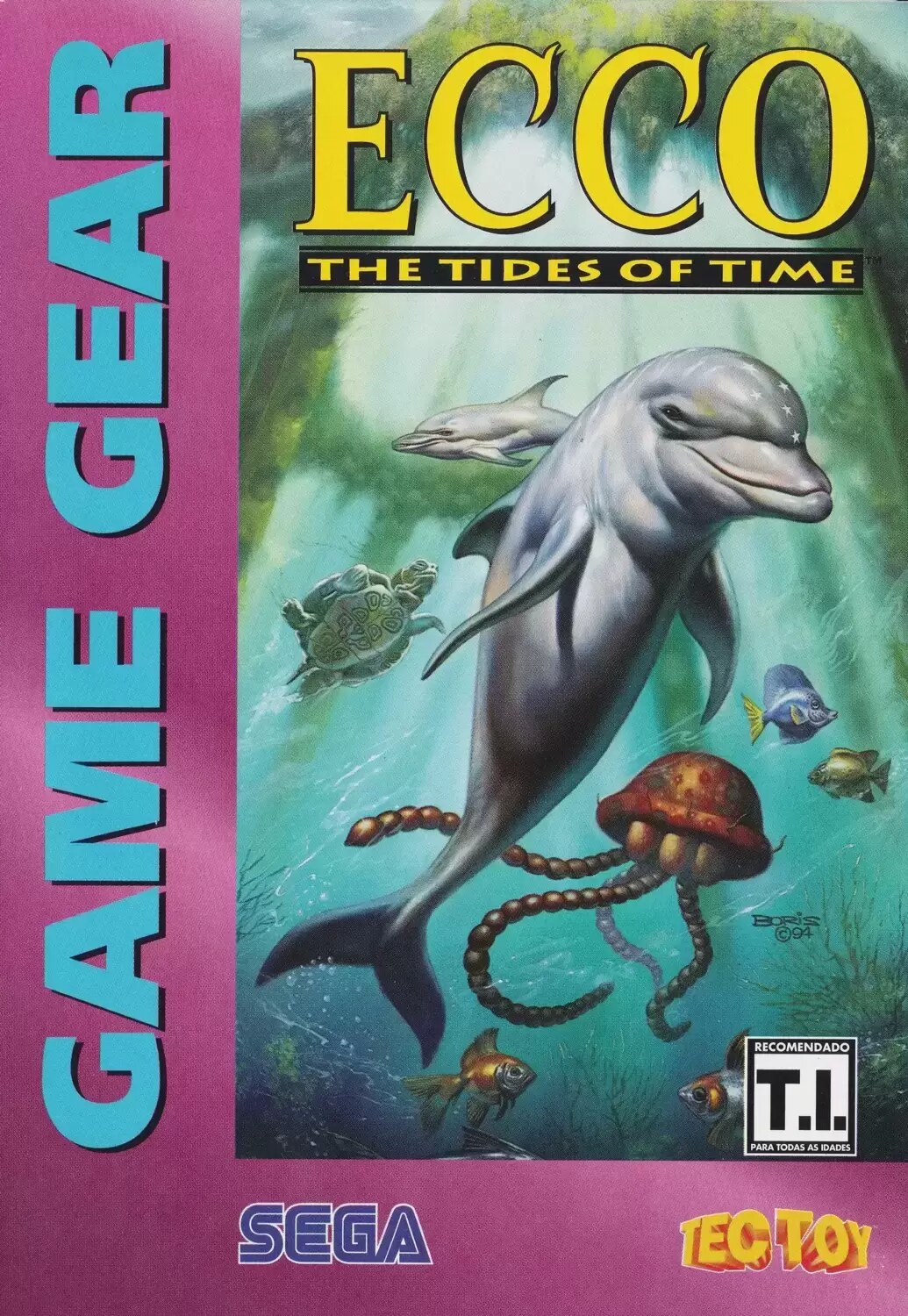 BRA - Brazilian Gamegear Games - Ecco: The Tides of Time