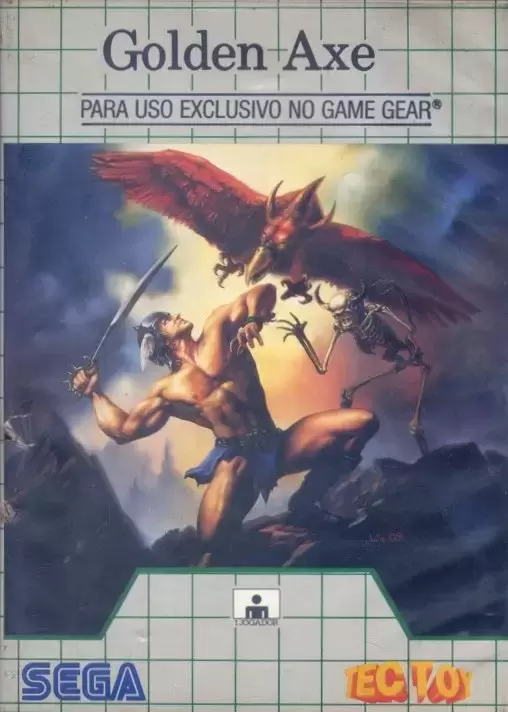 BRA - Brazilian Gamegear Games - Golden Axe