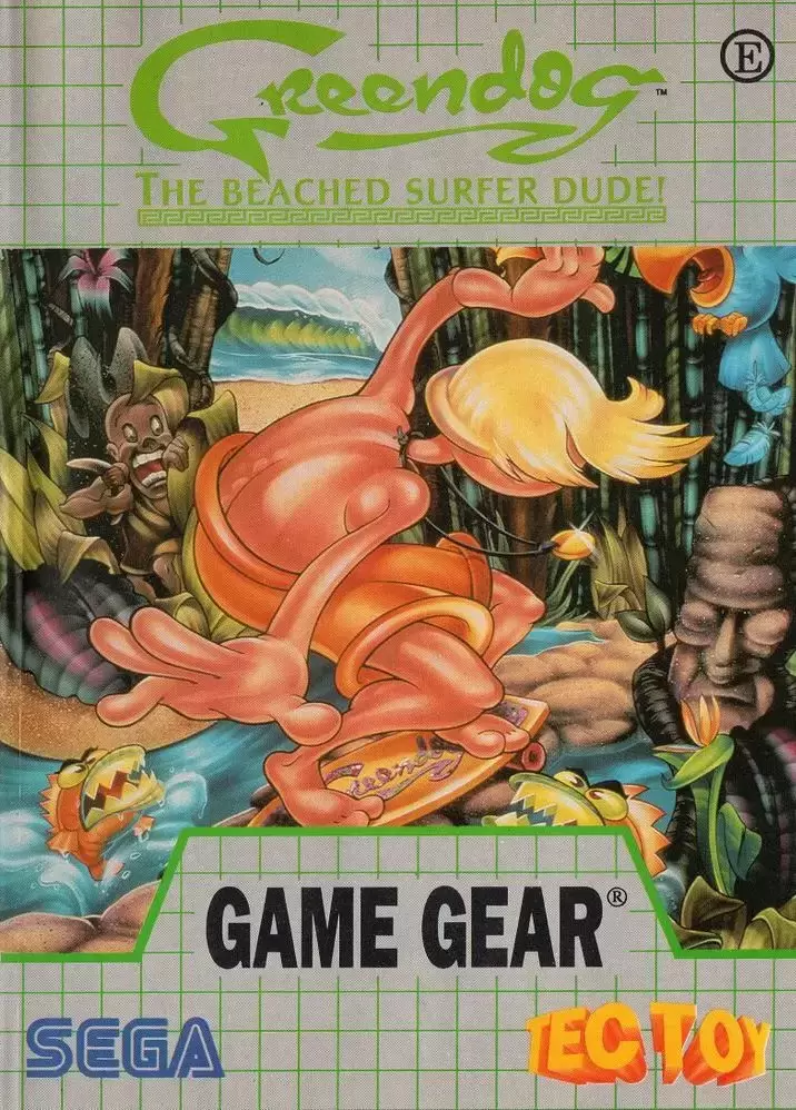 BRA - Jeux Gamegear Brésiliens - Greendog: The Beached Surfer Dude!